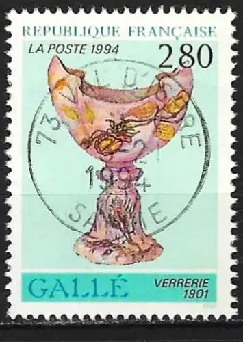 Frankreich 1994 - Mi 3000- YT 2854 - Glasmanufaktur von Emile Gallé