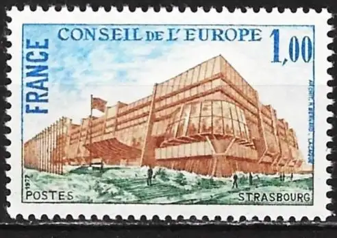 Frankreich 1977 – Mi CE 21 - YT S 54 - Europarat - MNH**