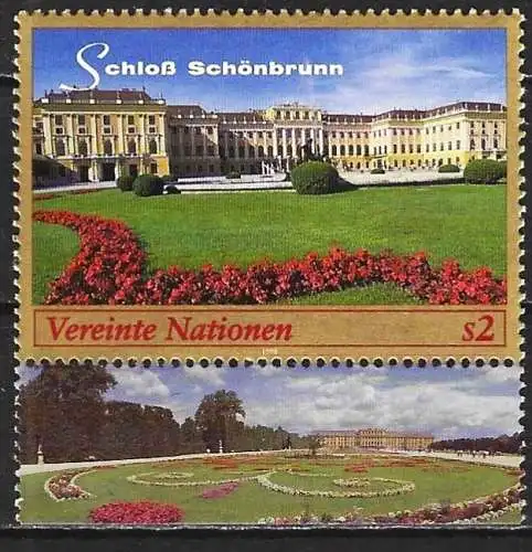 UNO-Wien ( Vereinte Nationen ) 1998 - Mi 275 - YT 293 - Schloss von Schönbrunn - MNH** + Miniaturbild