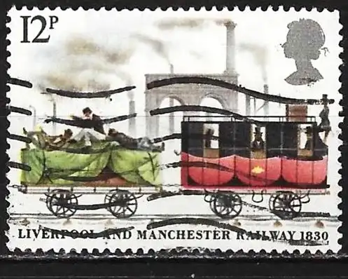 Großbritannien 1980 - Mi 834 - YT 930 - Zug Liverpoll - Manchester