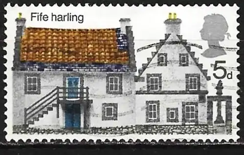 Großbritannien 1970 - Mi 535- YT 582 - Ländliche Architektur in Schottland