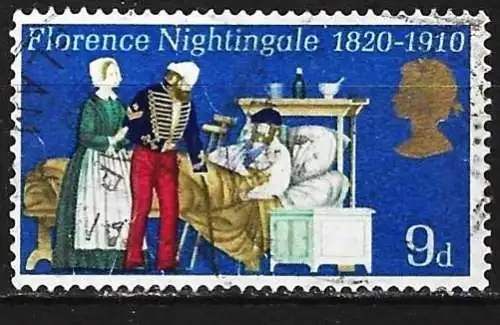 Großbritannien 1970 - Mi 540 - YT 587 - Florence Nightingale