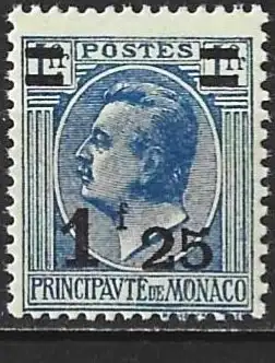 Monaco 1926 - Mi 107 - YT 109 - Prinz Ludwig II - MNH**