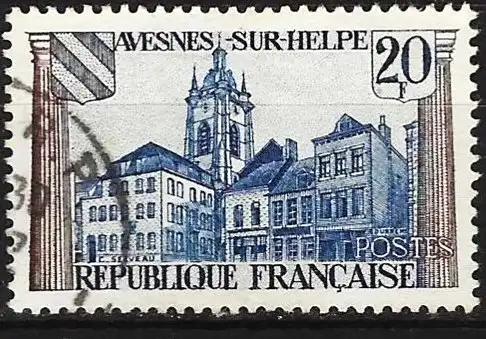 Frankreich 1959 - Mi 1268 - YT 1221 - Avesnes-sur-Helpe