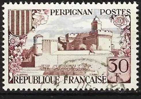 Frankreich 1959 - Mi 1269 - YT 1222 - Perpignan