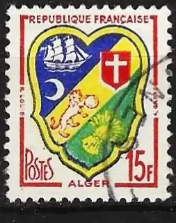 Frankreich 1959 - Mi 1239 - YT 1195 - Wappen von Algier