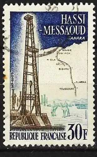 Frankreich 1959 - Mi 1249 - YT 1205 - Hassi Messaoud