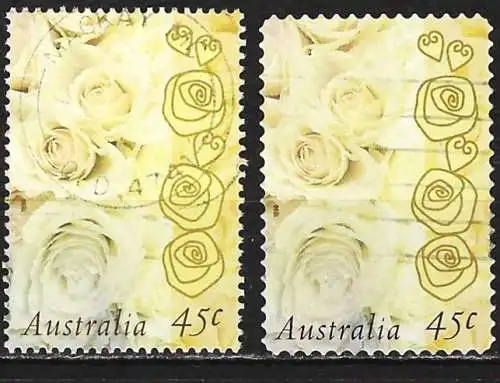 Australien 1998 - Mi 1705 Und 1706 - YT 1632 und 1633 - Blumen : Rosen
