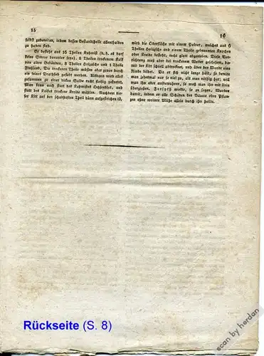 Rarität 1825: Anleitung zur Pflanzung und Pflege von Maulbeerbäumen für die Seidenproduktion in Bayern aus dem Jahre 1825.