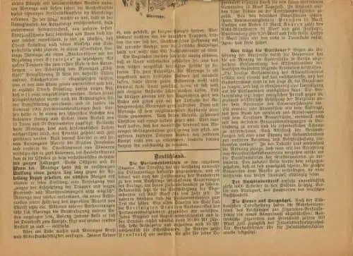 Titelseite des Miesbacher Anzeiger vom 19.05.1906