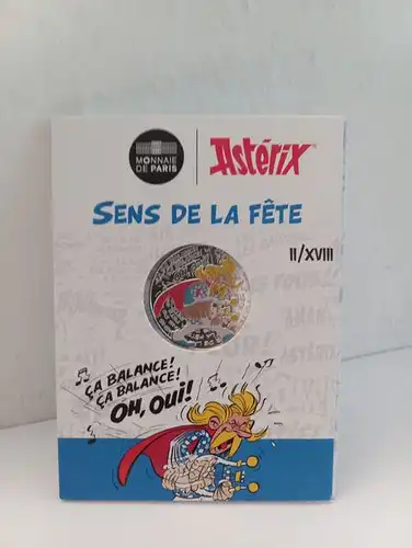 Asterix 10 Euro Frankreich " Sens de la Fete "