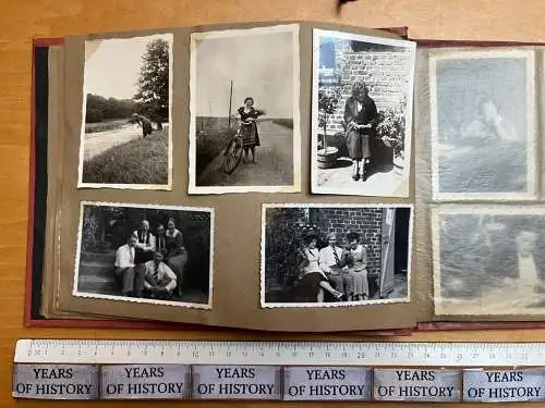 Fotoalbum 104 Fotos 1930-45 Fam. uvm. Niedersachsen Sachsen Nordrhein-Westfalen