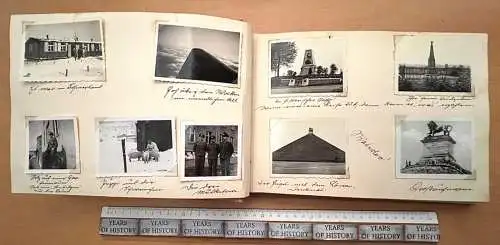 Fotoalbum 230 Fotos 1939-45 Oberlahr Altenkirchen Flammersfeld Soldaten Reise...