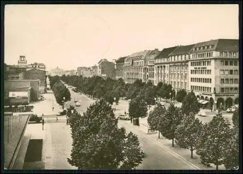 Foto AK Berlin unter den Linden Luftbild 1960 DDR