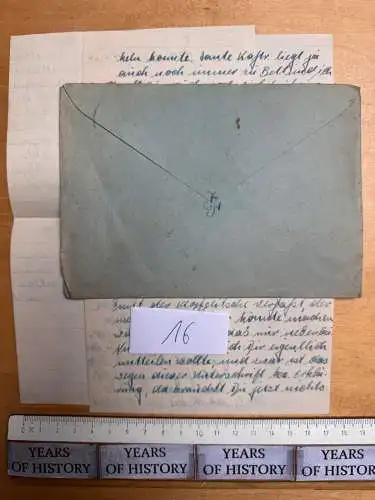 Nr.16 Feldpostbrief + Inhalt - Stammlager Stalag Hamburg-Rothenburgsort 06. 1944