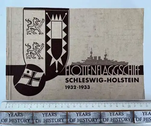 24 Seiten Flottenflaggschiff Linienschiff Schleswig-Holstein 1932-1933