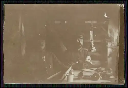 7x Foto 1. WK Soldaten Ostfront 1916-17 Beschreibung Rückseite 6x9 cm