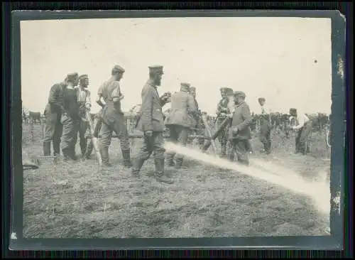 6x Foto 6x9 1. WK Soldaten Ostfront 1916-17 Draht Sperren Beschreibung Rückseite