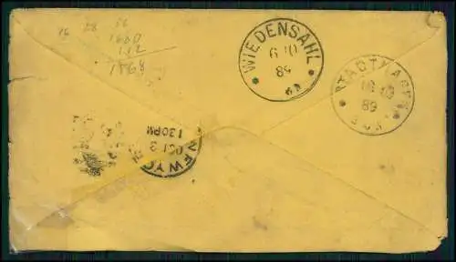Belege Briefmarken Briefe Deutsches Reich uvm. ab 1889