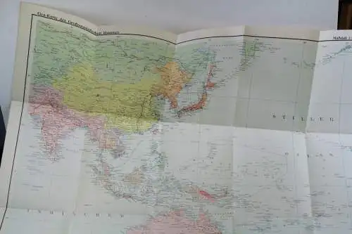 Gea-Karte des Großostasitischen Raumes - Berlin, Gea-Verlag, um 1940. 
