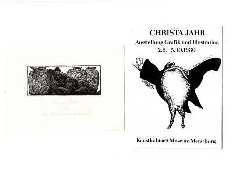 Jahr, Christa (*1941 Quedlinburg) - Die 12 Monate, 1977 - 13 Holzschnitte