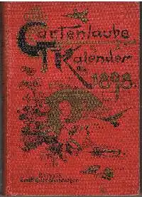 Gartenlaube Kalender für das Jahr 1898.