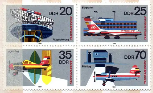 DDR 1980 Nr 1434/35 Postfrisch / **
