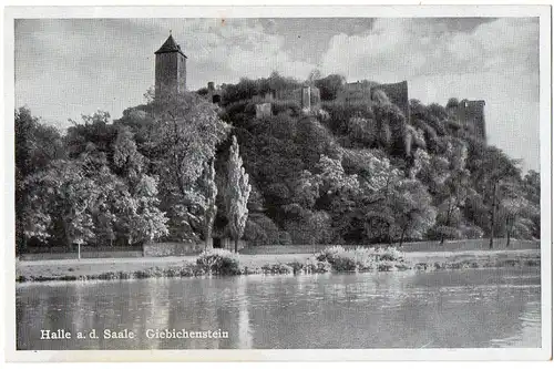 [Ansichtskarte] Halle a.d. Saale, Giebichenstein. 