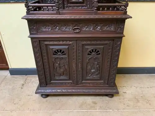 Antiker bretonischer Geschirrschrank, Vertiko, Traumhaft - Lieferung möglich!
