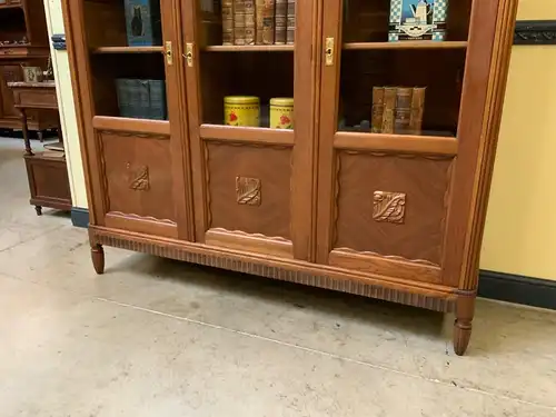 Antiker Art Deco Bücherschrank, Vitrine - Traumhaft - Lieferung möglich!