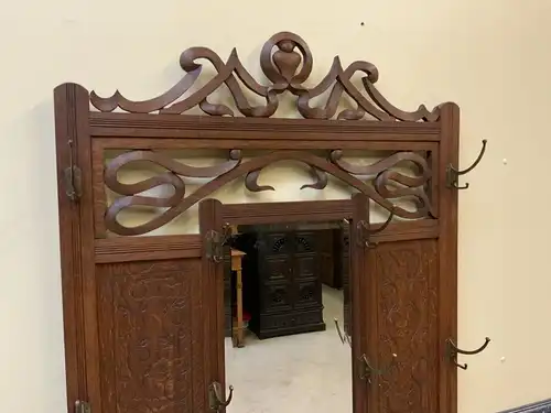 Antike Jugendstil Garderobe mit Schubfach - Traumhaft - Lieferung möglich!