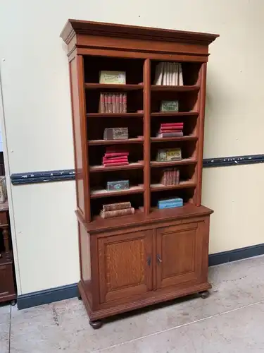 Antiker Jugendstil Bücherschrank, Bücherregal, Vitrine - Lieferung möglich!