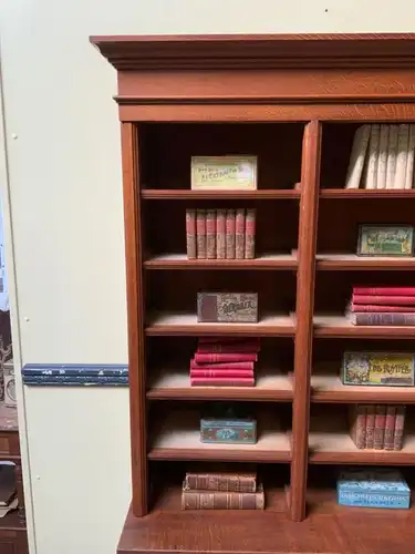 Antiker Jugendstil Bücherschrank, Bücherregal, Vitrine - Lieferung möglich!