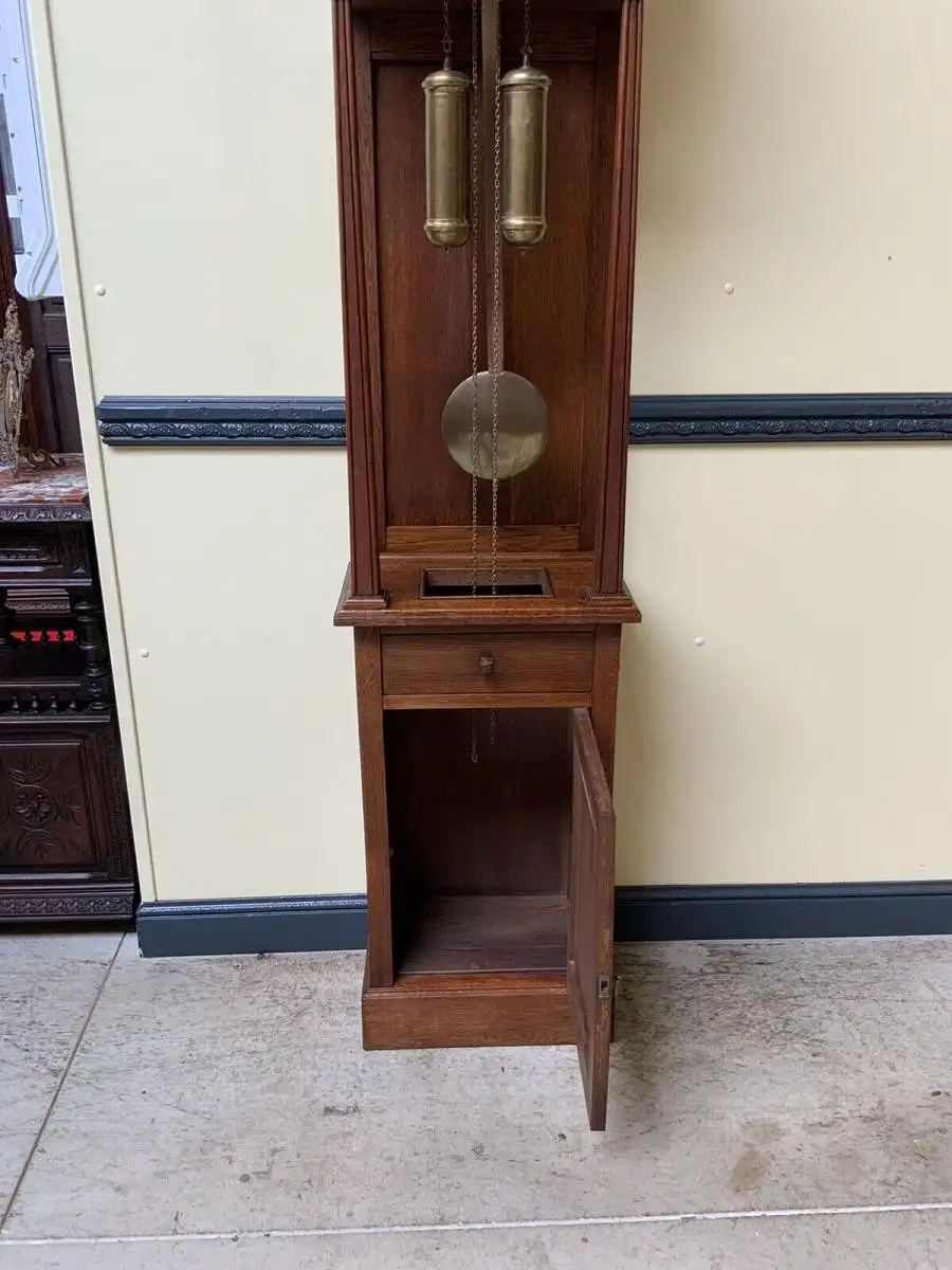 Antike Jugendstil Standuhr - traumhaft - Junghans - Lieferung möglich! 11