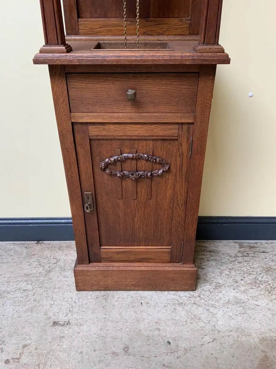 Antike Jugendstil Standuhr - traumhaft - Junghans - Lieferung möglich! 4