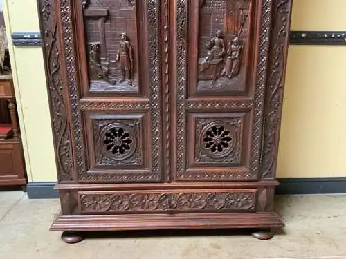 Antiker traumhafter bretonischer Geschirrschrank, Vertiko - Lieferung möglich!