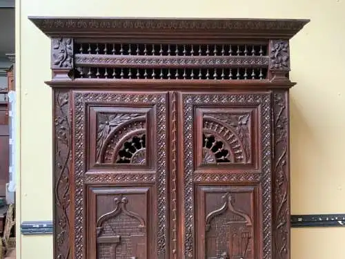 Antiker traumhafter bretonischer Geschirrschrank, Vertiko - Lieferung möglich!
