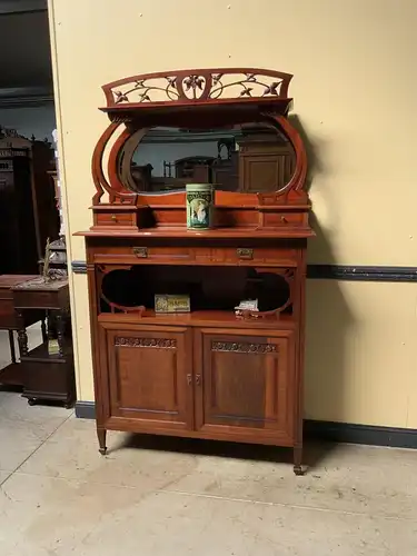 Antikes Jugendstil Buffet, Vertiko, Anrichte, Art Nouveau - Lieferung möglich!