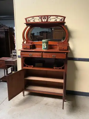 Antikes Jugendstil Buffet, Vertiko, Anrichte, Art Nouveau - Lieferung möglich!