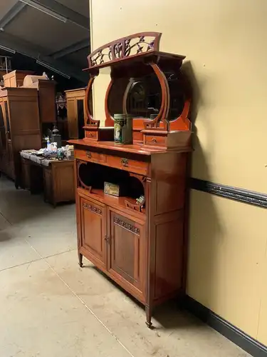 Antikes Jugendstil Buffet, Vertiko, Anrichte, Art Nouveau - Lieferung möglich!