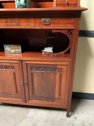 Antikes Jugendstil Buffet, Vertiko, Anrichte, Art Nouveau - Lieferung möglich!