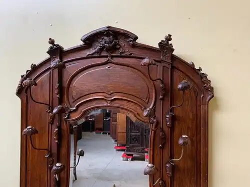 Antike Jugendstil Garderobe, Art Nouveau - Sensationell - Lieferung möglich!