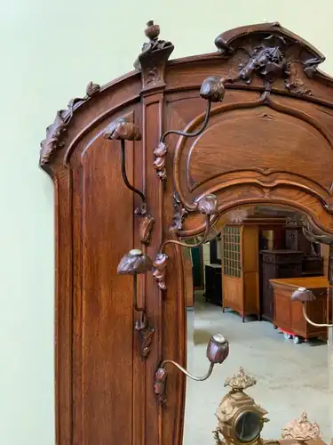 Antike Jugendstil Garderobe, Art Nouveau - Sensationell - Lieferung möglich!