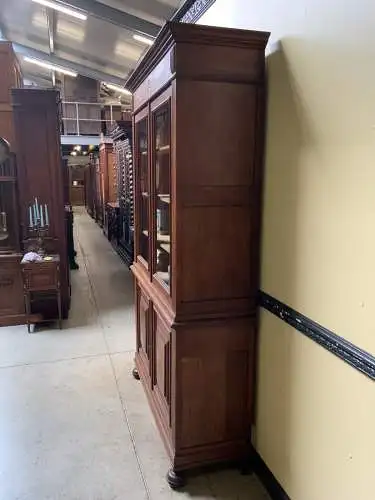 Antiker monumentaler Jugendstil Bücherschrank, Buffet,   - Lieferung möglich!