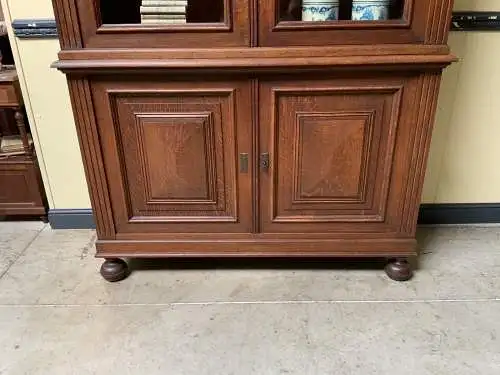 Antiker monumentaler Jugendstil Bücherschrank, Buffet,   - Lieferung möglich!