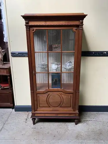 Antike Jugendstil Vitrine, Bücherschrank,  - Traumhaft   - Lieferung möglich!