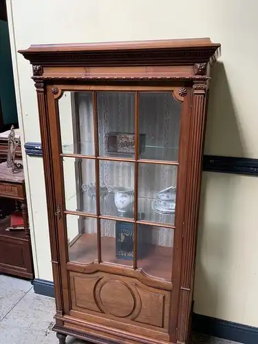 Antike Jugendstil Vitrine, Bücherschrank,  - Traumhaft   - Lieferung möglich!