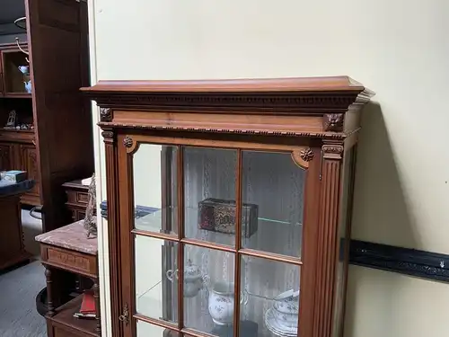 Antike Jugendstil Vitrine, Bücherschrank,  - Traumhaft   - Lieferung möglich!