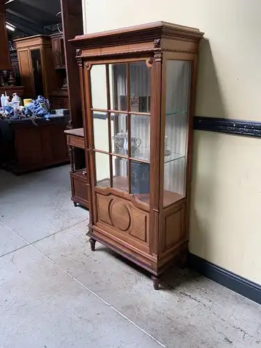 Antike Jugendstil Vitrine, Bücherschrank,  - Traumhaft   - Lieferung möglich!