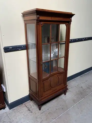 Antike Jugendstil Vitrine, Bücherschrank,  - Traumhaft   - Lieferung möglich!